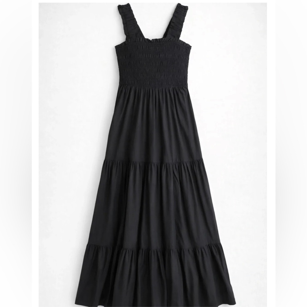 Abercrombie Smocked Tiered Maxi Dress